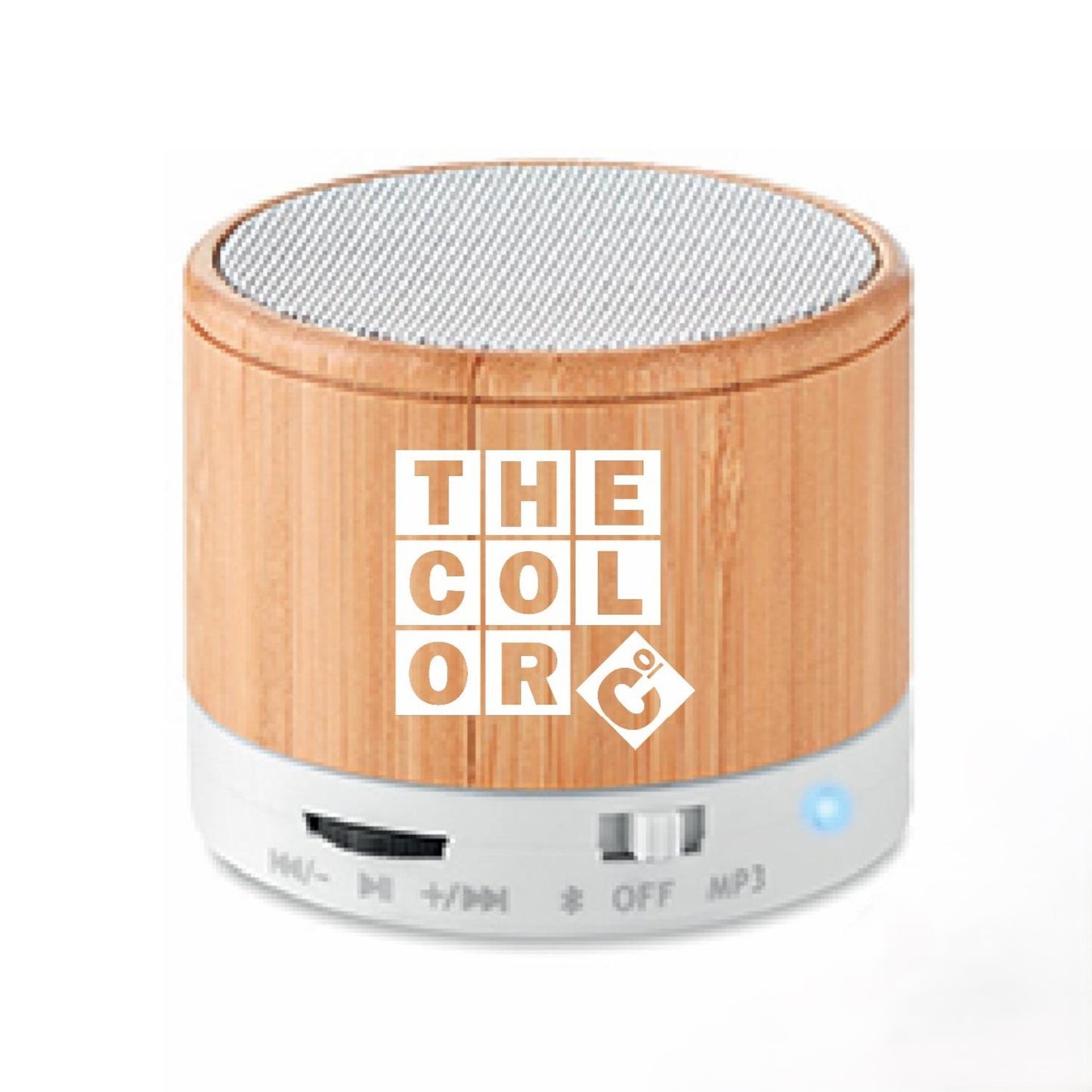 ROUND BAMBOO wireless speaker