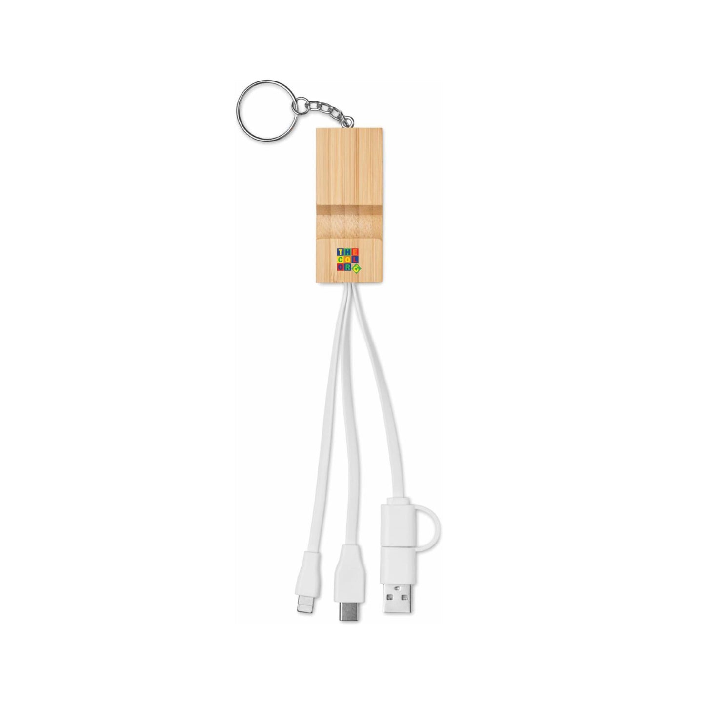 CLAUERC Bamboo key ring and stand